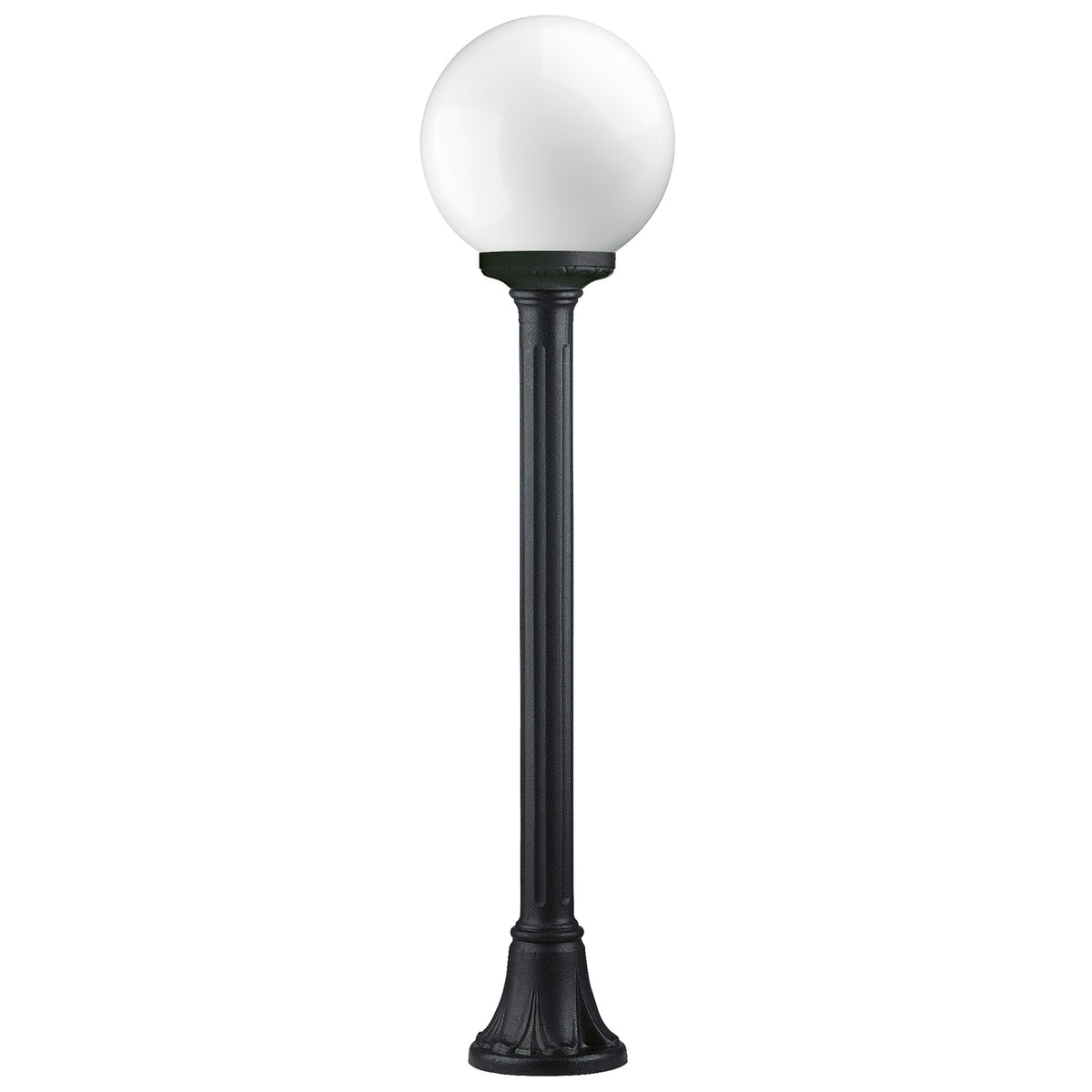 Borne extérieure Indura Globo IP65, noir, H 100 cm