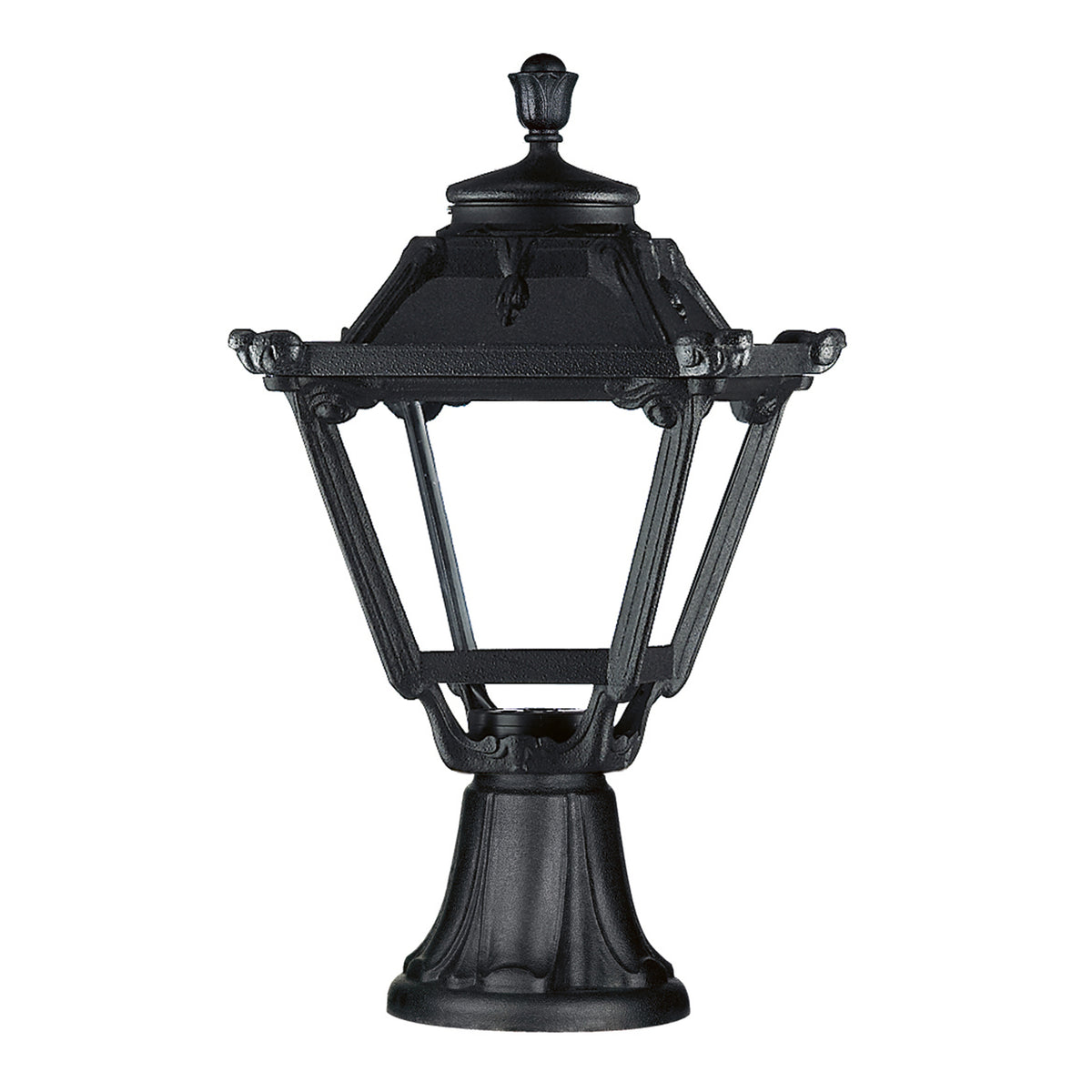 Borne extérieure Indura Mini 4 mini IP55, noir, H 48 cm