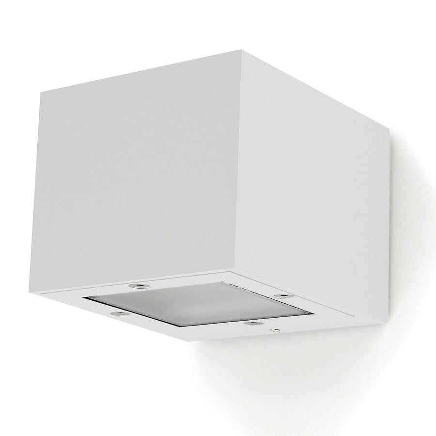 Applique extérieure Isora 2 lumières up-down IP65, L 9,6 cm, 3000 K