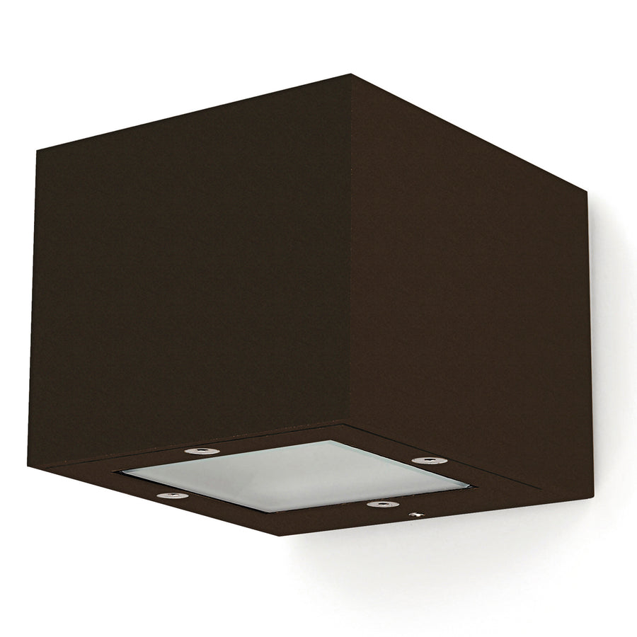 Applique extérieure Isora 2 lumières up-down IP65, L 9,6 cm, 3000 K