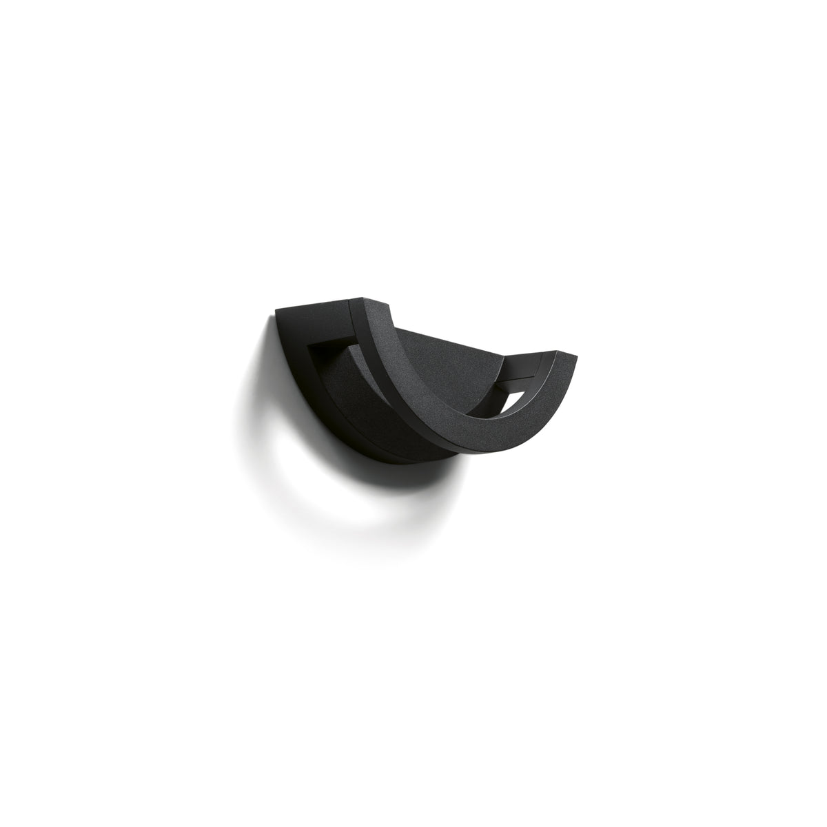 Applique extérieure Loop IP65, noir, 4000 K