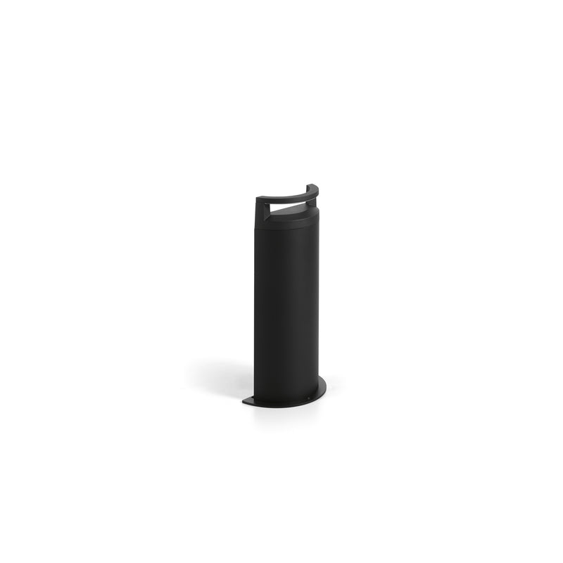 Borne extérieure Loop IP65, noir, H 50 cm, 4000 K