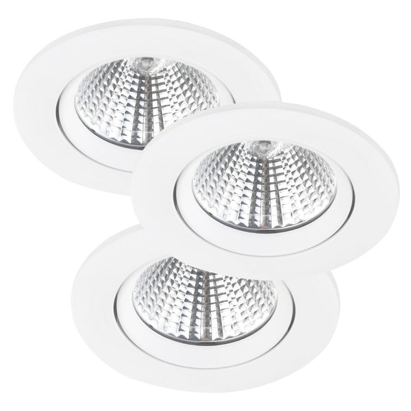 Spot encastrable LED Fremont 3-Kit 2700K, IP23