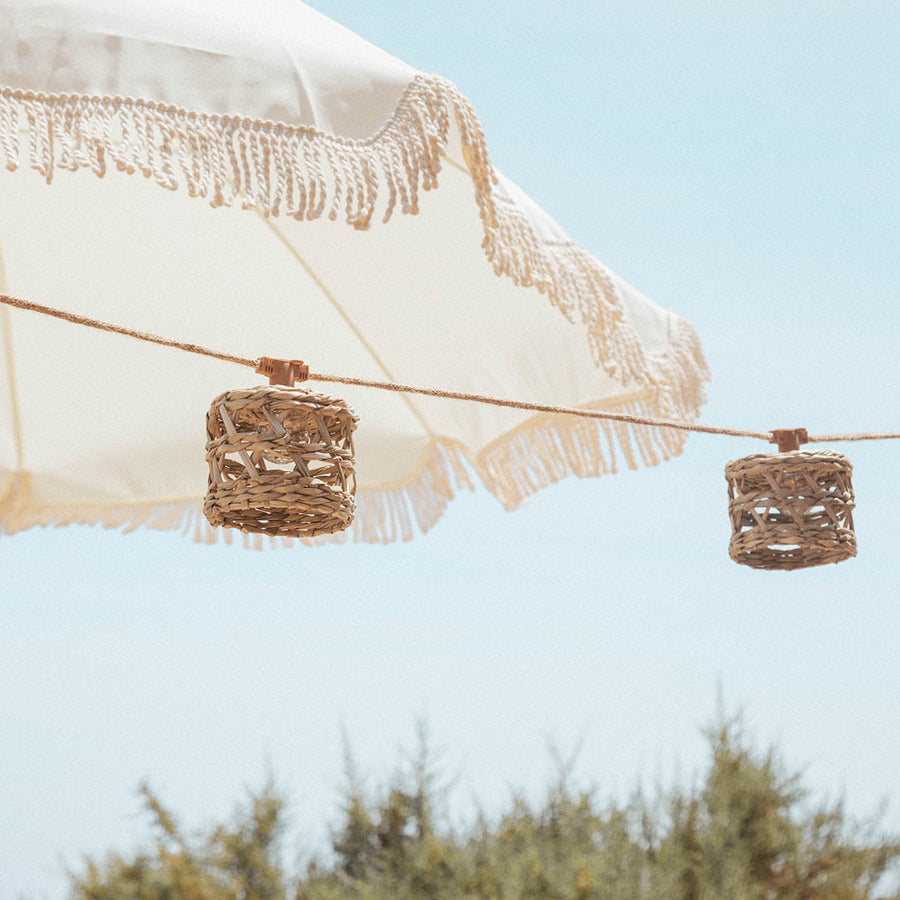 Guirlande décorative Alba en fibres naturelles
