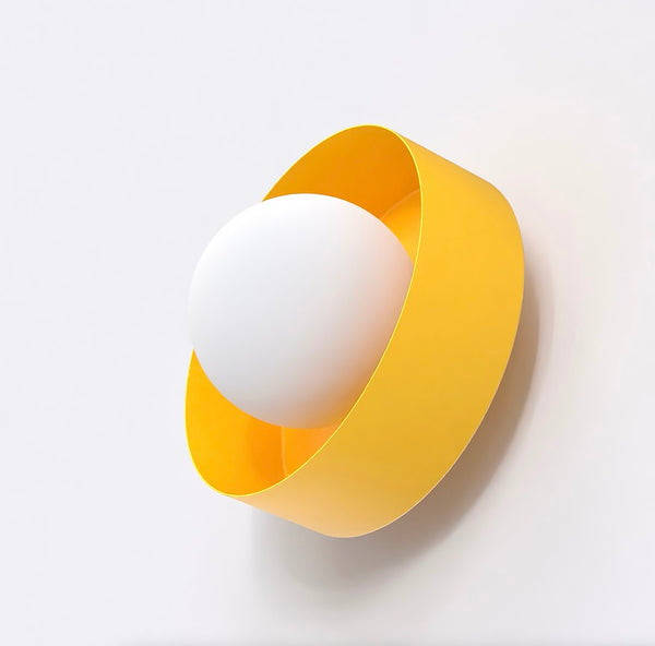 Lulu 1-light wall sconce orange