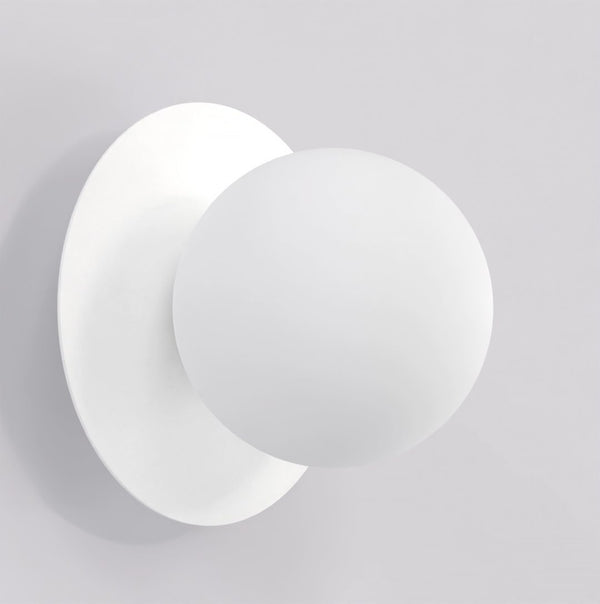 Blazer 1-light white wall lamp