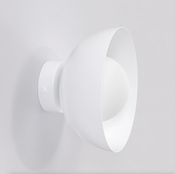 Bibi 1-light white wall lamp