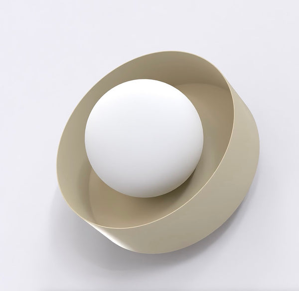 Ozzy mocha wall lamp