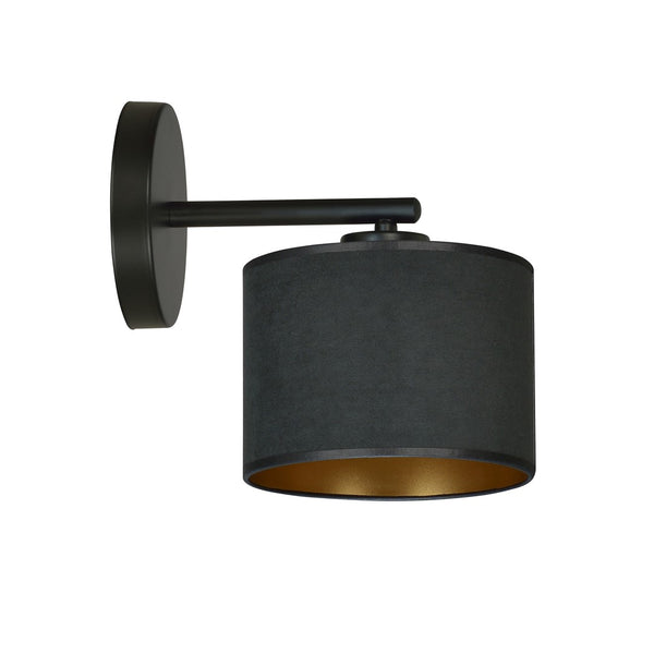 Hilde black wall lamp
