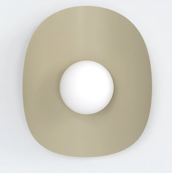 Fiero XL mocha wall lamp