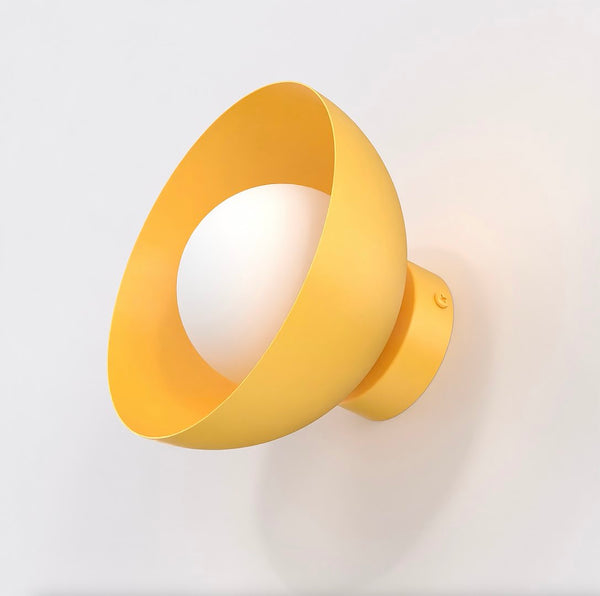 Bibi 1-light orange wall lamp