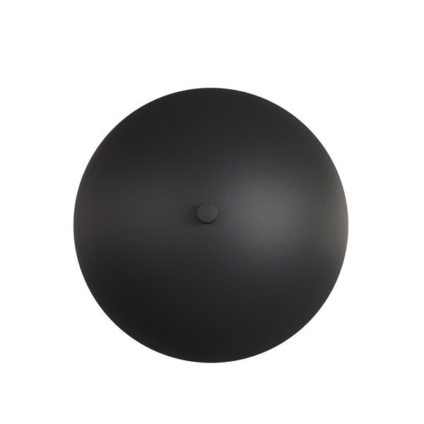 Mush black wall lamp