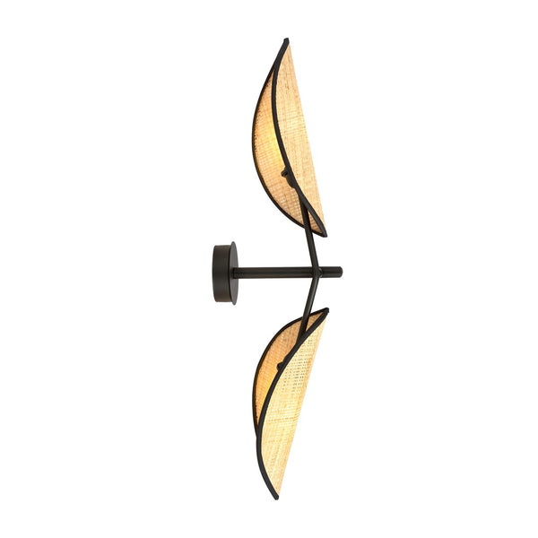 Vene black wall lamp