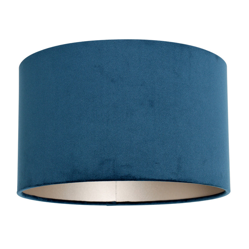 K7396ZS blue velvet lampshade