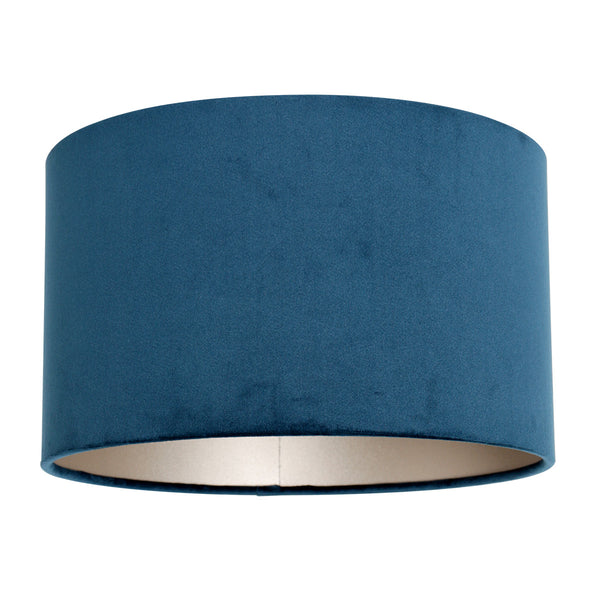K7396ZS blue velvet lampshade