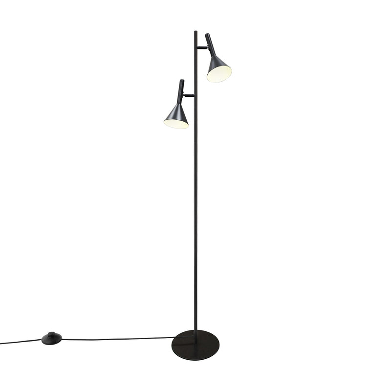 Lampadaire Kelvis noir