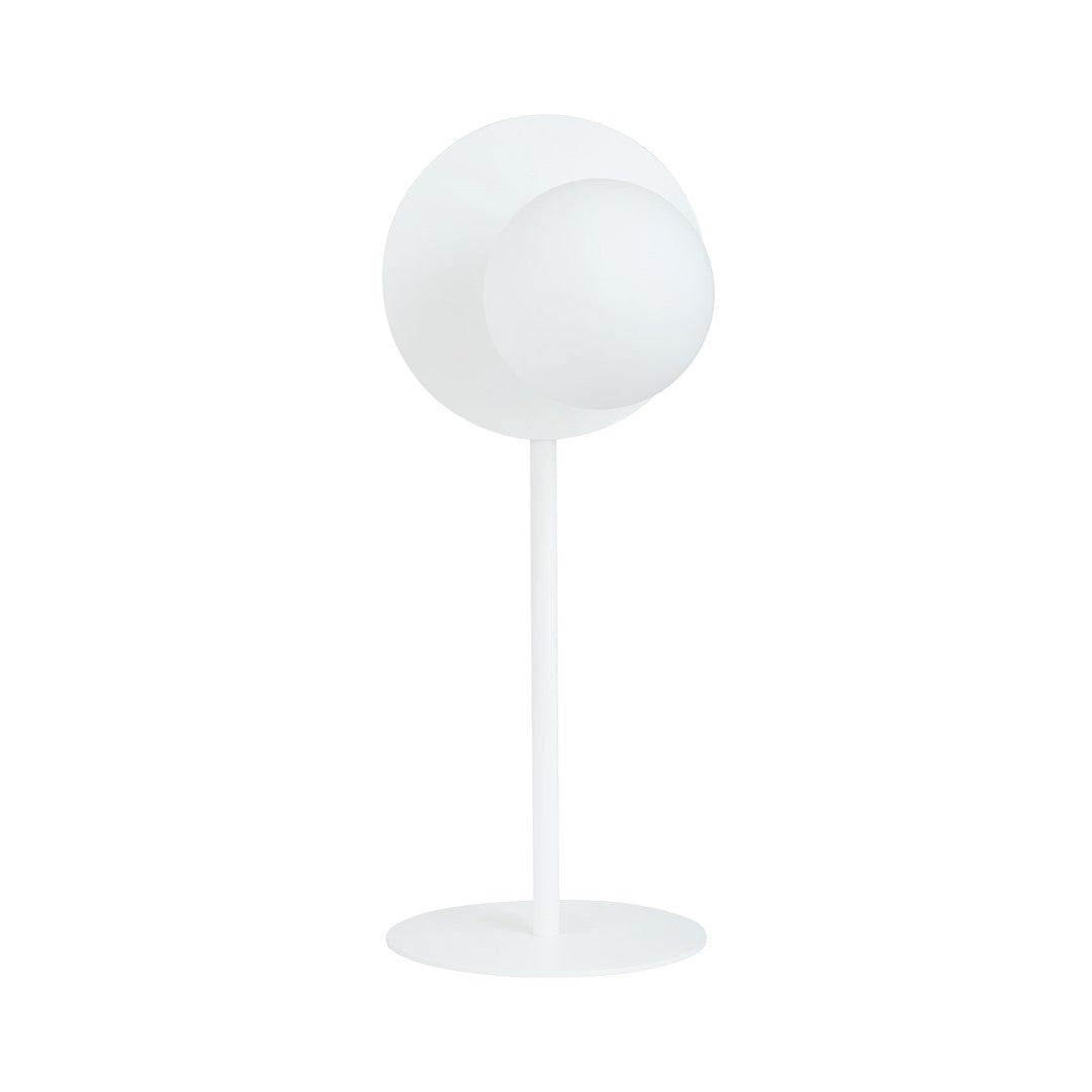 Oslo table lamp white, opal glass