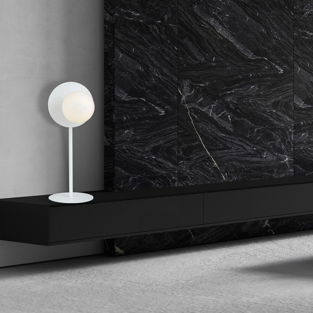 Oslo table lamp white, opal glass
