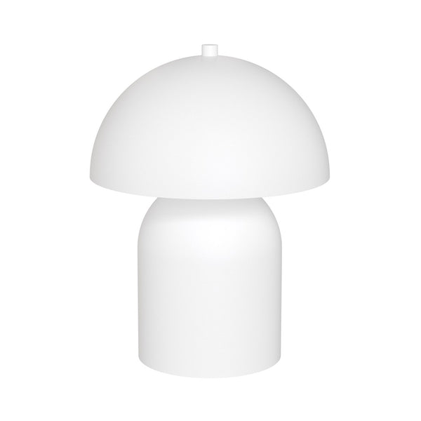 White Mushroom bedside lamp