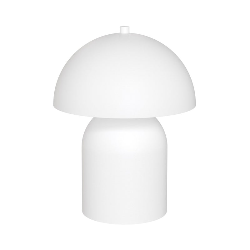 White Mushroom bedside lamp