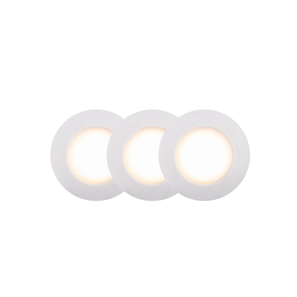 Spot encastrable LED Leonis 3-Kit 2700K blanc