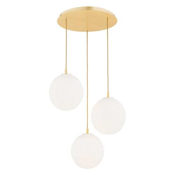 Paloma 3-light pendant lamp