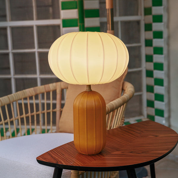 Rachel 45 solar table lamp, Art Deco style