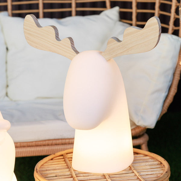 Light-up reindeer Rudy