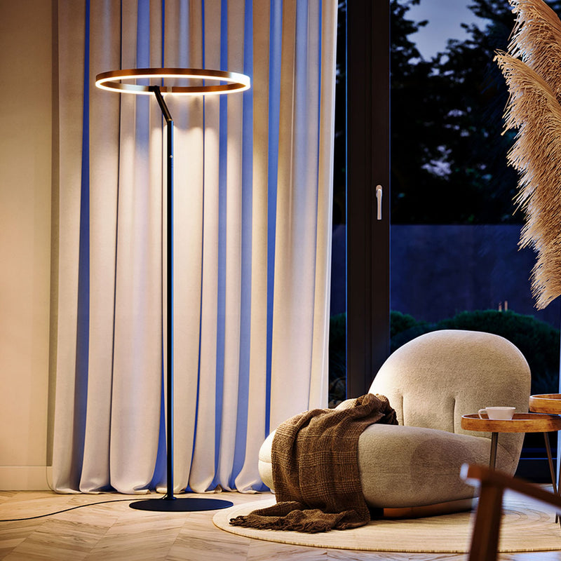 Lampadaire salon | Ring Ø 60 cm