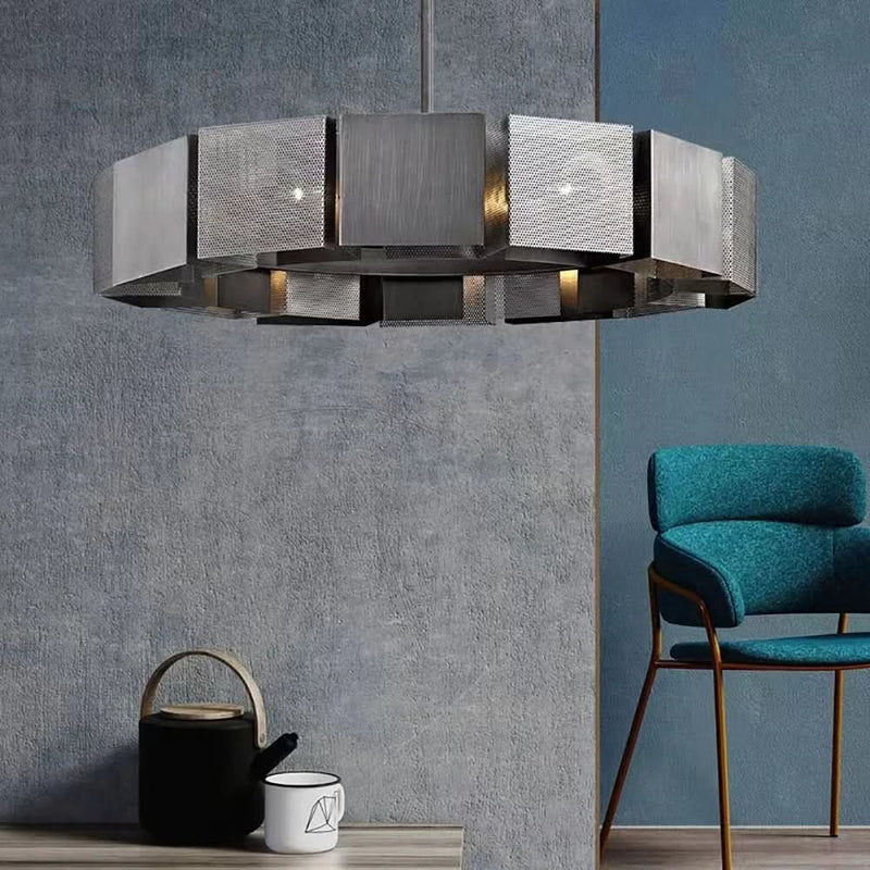 Oval black ceiling light | Ombra