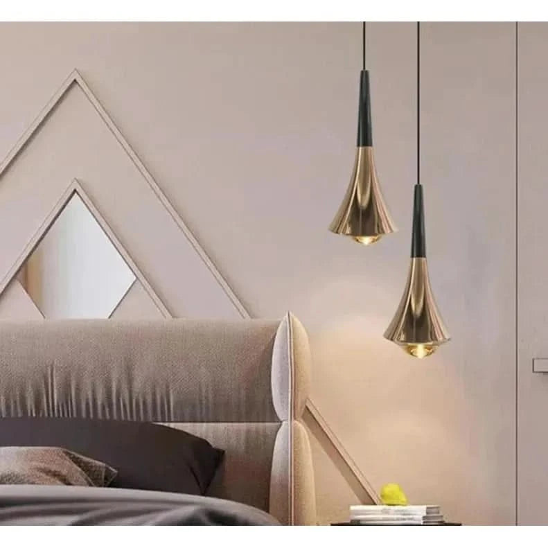 Nordic Light Luxury LED Pendant Lights Mirror Lamp Home Kitchen Island Dining Living Room Bar Cafe Droplight Fixture | Designix - - https://designix.fr/