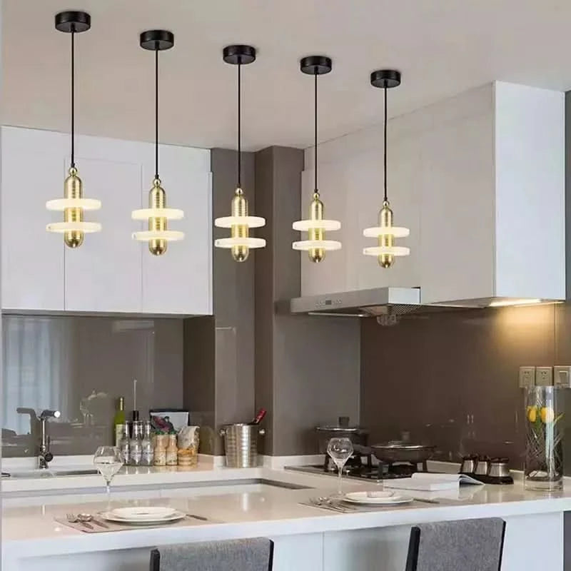 Marble Pendant Lights Dining Table Luxury Home Decor LED Hanging lamp Bedroom Bedside Kitchen Island Lighting Fixtures | Designix - - https://designix.fr/