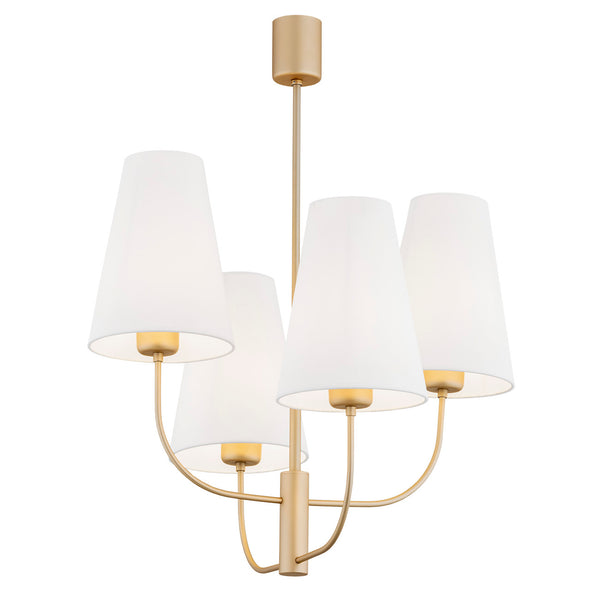 Safiano 4-light chandelier
