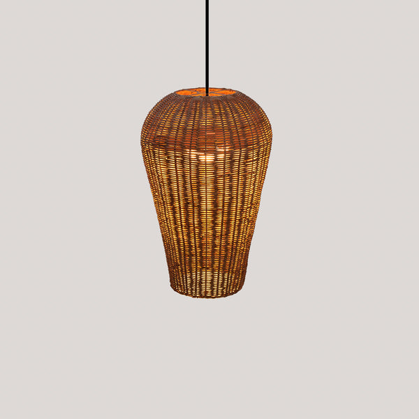 Saona hanging lamp in natural fibers