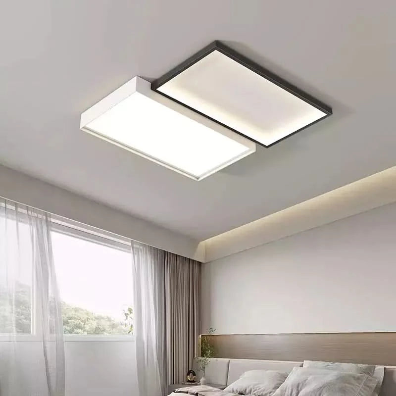 QIYIMEI Living Lamps Chandelier Lights For Dining Room Kitchen Indoor Lighting Bedroom Lusters Home Decor White Black Fixtures | Designix - - https://designix.fr/