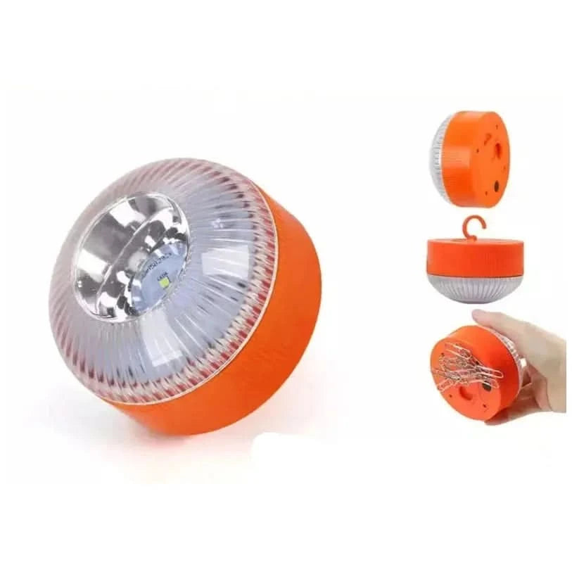 Led Car Emergency Light Rechargeable V16 Explosion Flashing Light LED Lamp Waterproof Induction Strobe Flashing Warning Light | Designix - - https://designix.fr