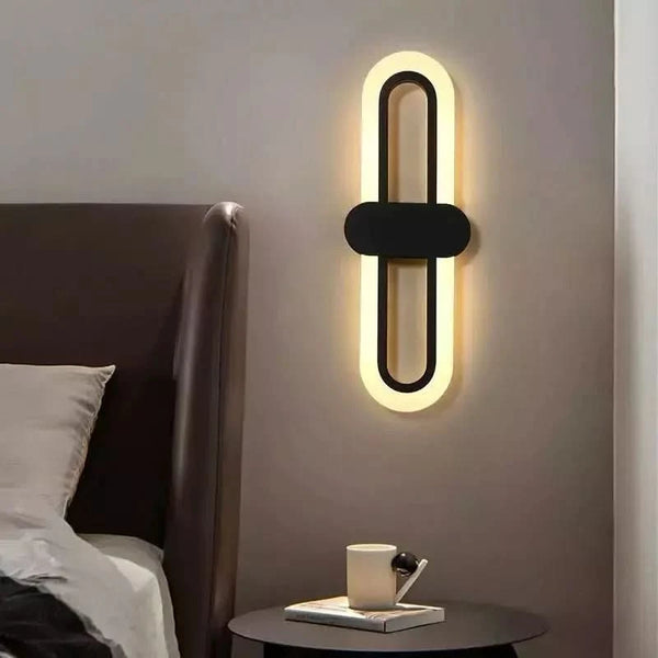Modern oval wall light | Zoryn