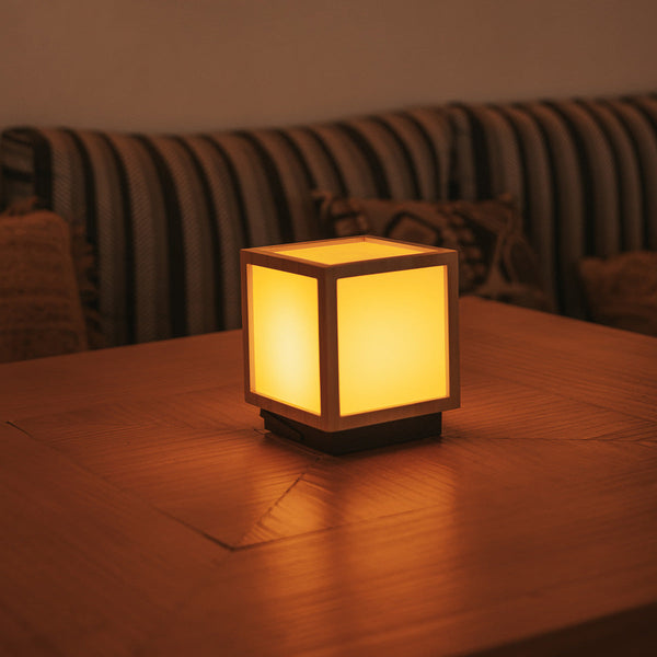 Vega portable bamboo solar lantern