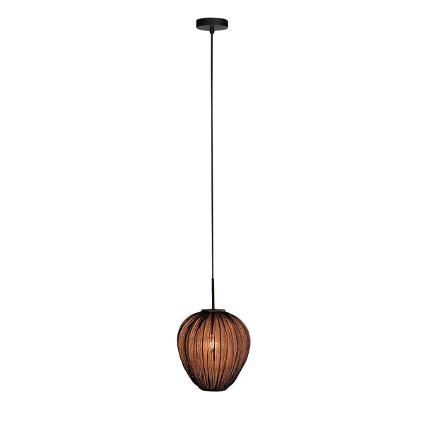 Silura black pendant light