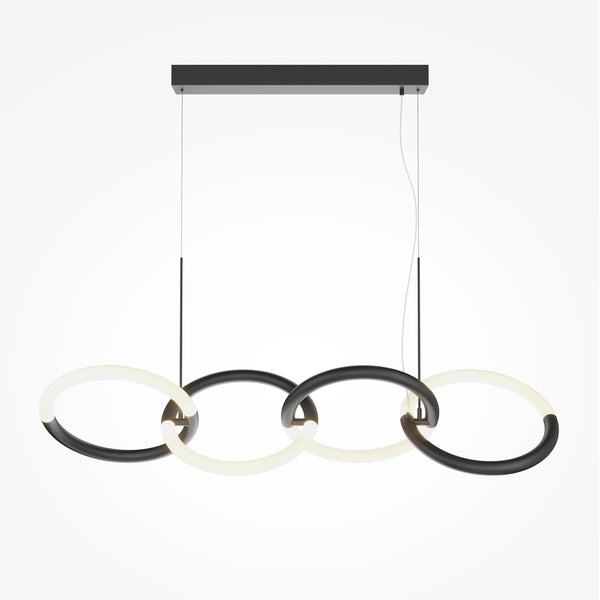 Node black pendant light