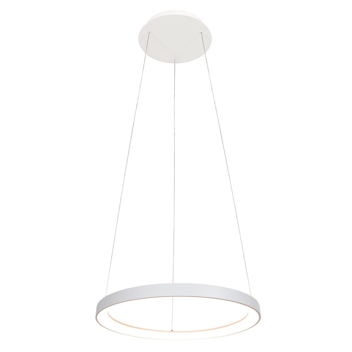 Suspension luminaire Ringlede blanc