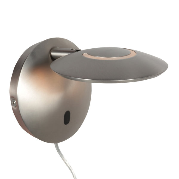 Zenith2 silver wall lamp