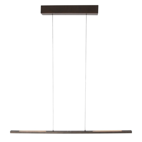 Brown band pendant light
