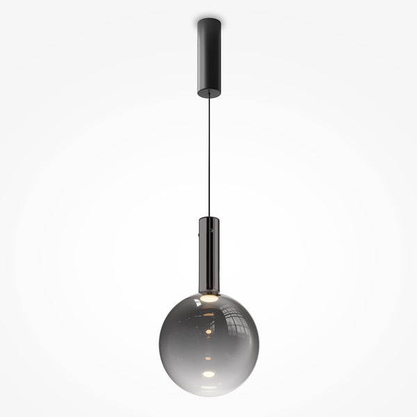 Nebula black pendant light