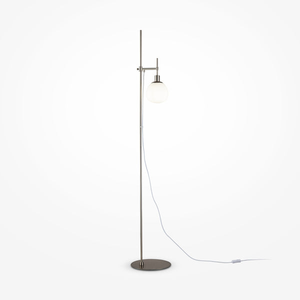 Erich silver floor lamp