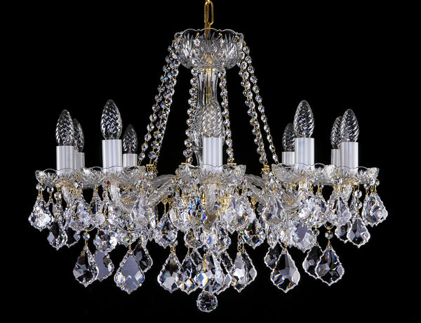 Crystal chandelier size L16049CLN
