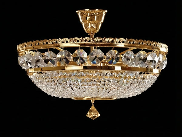 AL075 basket ceiling light