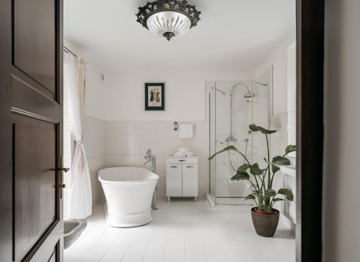 Lustre en laiton AL162