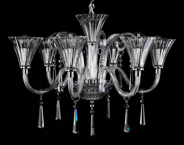 AL263 glass chandelier