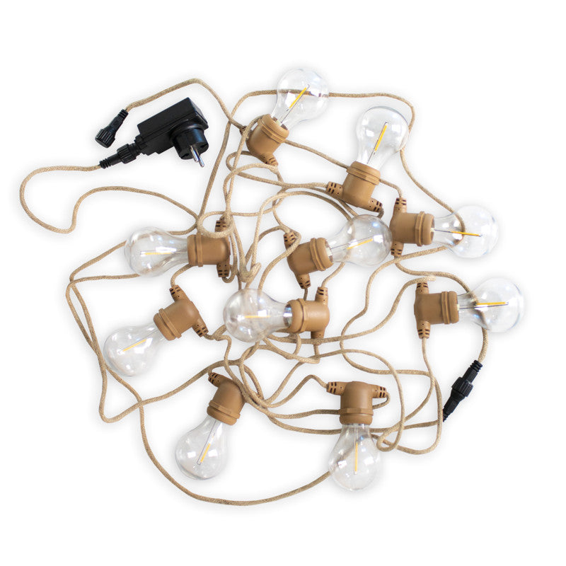 Guirlande lumineuse Allegra à ampoules remplaçables